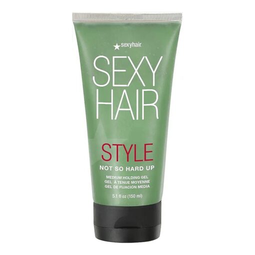 SexyHair Style Not So Hard Up Medium Holding Gel, 5.1 Oz | Flexible Formula | Allows for Re-Styling | All Hair Types