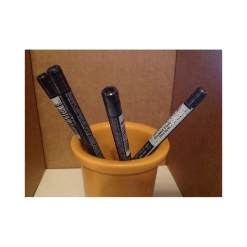 Lot of 4 Avon Glimmersticks Eye Liner Blackest Black Cream