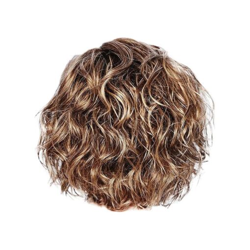 Women 's Fashion Short Curly Wigs, Clearance Ladies Heat Resistant Lace Front Wavy Gold Human Hair Real Natural Wigs ( Gold )