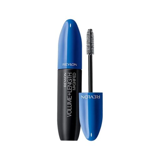 Revlon Mascara, Volume & Length Eye Makeup, Non-Waterproof, No Clump, Smudge Proof, Flake Proof, 301 Blackest Black, 0.28 Fl Oz