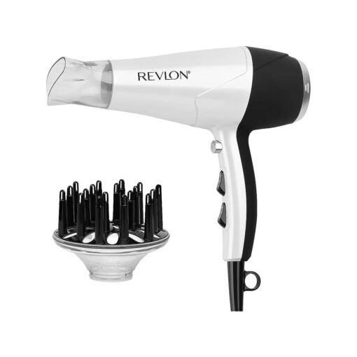 REVLON Infrared Hair Dryer | 1875 Watts of Lift, Body, and Volume ( White )