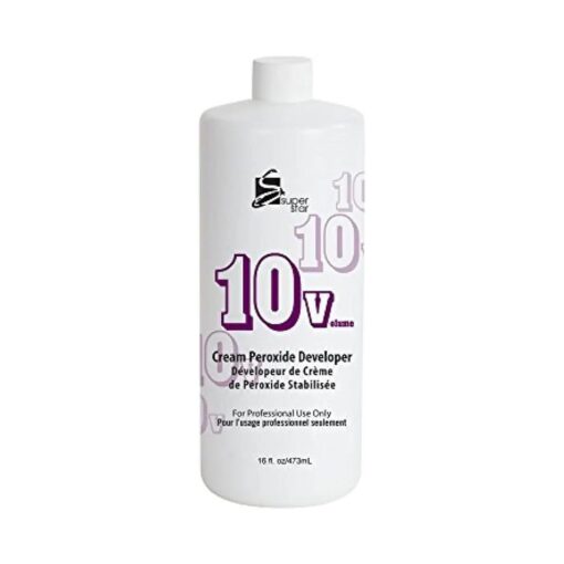 Super Star Cream Peroxide Developer 10 Volume - 16 Oz