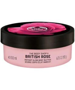 The Body Shop British Rose Body Butter - Nourishing & Moisturizing Skincare for Normal Skin - Vegan - 6.75 oz