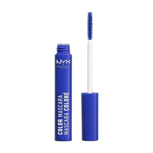 NYX Professional Makeup Color Mascara, Blue, 0.32 Ounce