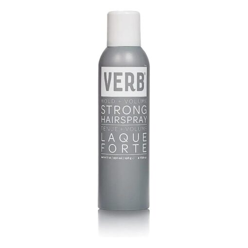 Strong Hairspray - Hold & Volume - Weightless Strong Hold Hairspray - Flake-free formula for styling and heating tools, Ideal for Locking in up-dos and Curls, for All Hair Types, 7 oz