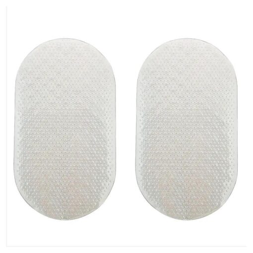 Bath Bliss 2 Pack Shower Tub Mat | Anti-Slip Bathmat | Suction Cup Base | Drain Holes | Safety | Holographic