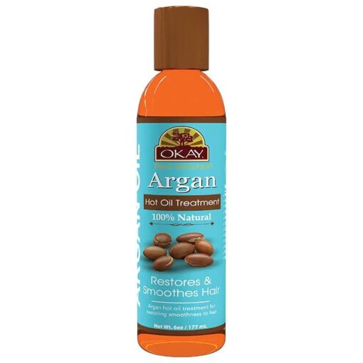 OKAY HOT OIL TREATMENT ARGAN 6oz/117ml