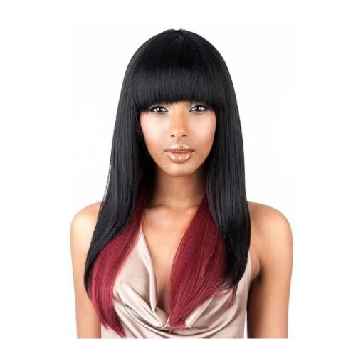 ISIS BROWN SUGAR Human Blended Full Wig - BS103 # 1 - Jet Black by ISIS HAIR