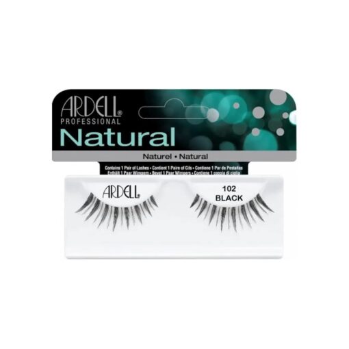 Ardell Fashion Lashes Pair - 102 Demi, Black ( Pack of 4 )