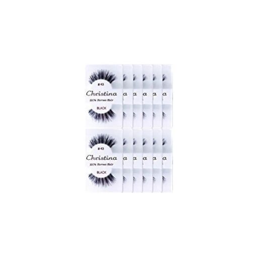 Christina 12 Pack False Eye Lashes Style 43