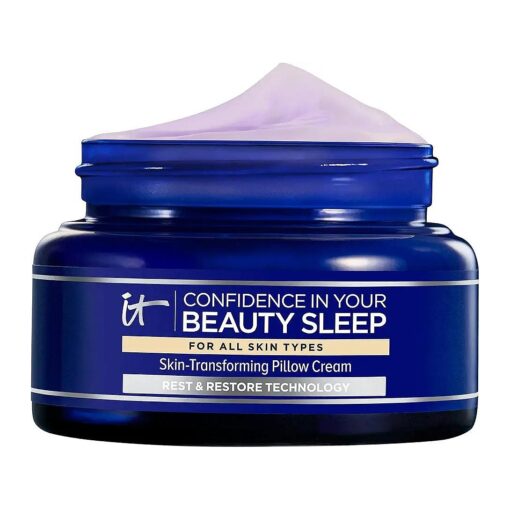 Confidence in Your Beauty Sleep Night Cream - Visibly Improves Fine Lines, Wrinkles, Dryness, Dullness & Loss of Firmness - With Hyaluronic Acid