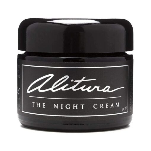 Alitura Hyaluronic Acid Anti Aging Night Cream - for Men & Women - for Radiant Skin - Wrinkle Cream for Face w/10 % Hyaluronic Acid - Hydrating Facial Skin Care Products