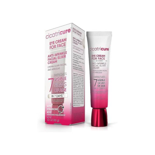 Cicatricure Eye Cream for Face : 7-in-7 Anti-Wrinkle, Peptides & Vitamins Reduce 7 Aging Signs in 7 Days, Hydrating, Oil-Free, 1oz