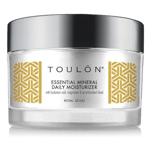 TOULON Face Moisturizer Day Cream for Women with Hyaluronic Acid, Essential Minerals & Antioxidants