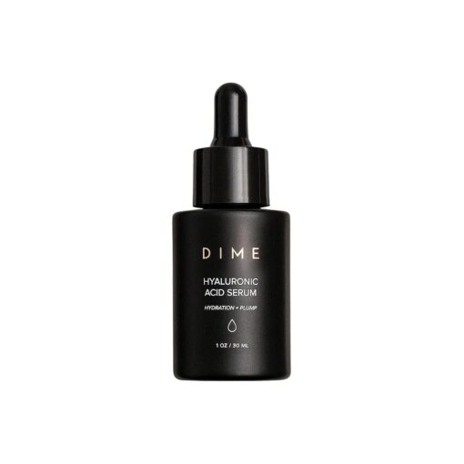 DIME Beauty Hyaluronic Acid Serum, Non-Greasy Hydrating Face Serum with Pure Hyaluronic Acid, 1 oz / 30 ml