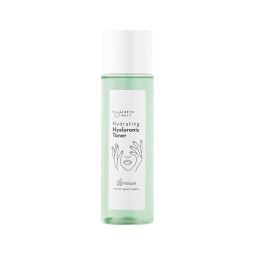 Elizabeth Mott Hyaluronic Acid Face Toner | Korean Skincare Glow Essence with Antoxyl-S | Hydrating for Dry Skin | Cruelty-Free & Vegan 2-in-1 Toner Serum, 5.28 Fl Oz