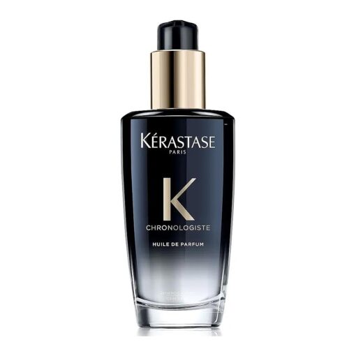 KERASTASE Chronologiste Huile De Parfum Hair Oil | Nourishing Hair Oil with Fragrance | Provides Shine | With Hyaluronic Acid & Vitamin E | For Dry Scalp & Dry, Damaged Hair Types