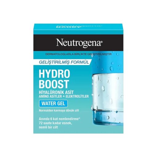 Neutrogena Hydro Boost Water Gel Face Moisturizer with Hyaluronic Acid for Dry Skin, 50 ml ( 1.7 oz )