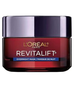 L'Oreal Paris Revitalift Triple Power Anti-Aging Overnight Mask, Pro Retinol, Hyaluronic Acid & Vitamin C, Reduce Wrinkles 1.7 Oz