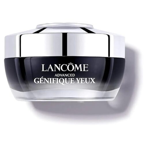 Lancome Advanced Genifique Eye Cream - For Dark Circles & Fine Lines - With Bifidus Prebiotic, Hyaluronic Acid & Vitamin Cg - 0.5 Fl Oz