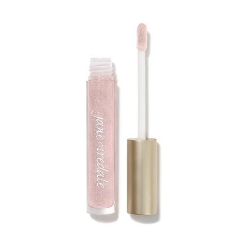 jane iredale HydroPure Hyaluronic Lip Gloss | Hydrating Gloss Plumps, Exfoliates and Smooths | Non-Sticky | Vanilla Scent | Vegan and Cruelty Free