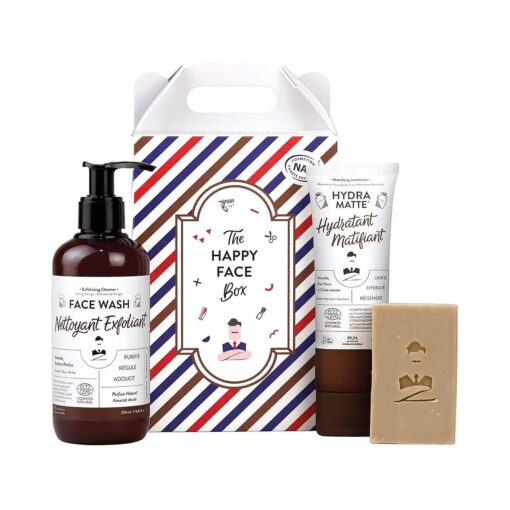 Coffret Cadeau Soin Visage pour Homme HAPPY FACE