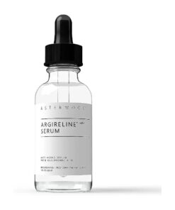 ASTERWOOD Argireline Peptide with Hyaluronic Acid Serum Face Care, Anti Wrinkle Face Serum, Dark Spot Remover & Face Brightening Serum, Facial Skin Care Products, 1 oz Glass Bottle