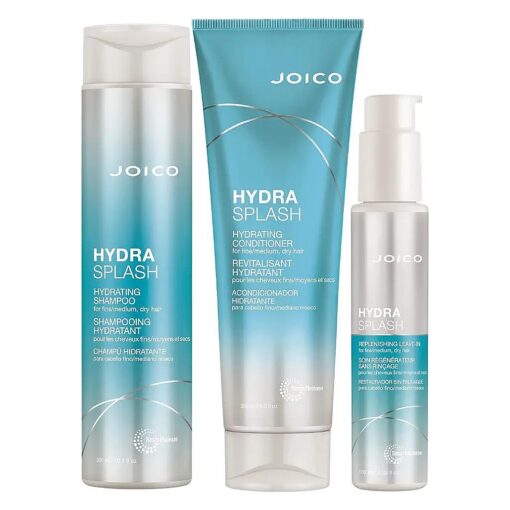 Joico Hydrasplash Hydrating Set | Preserve Natural Moisture | For Fine Hair