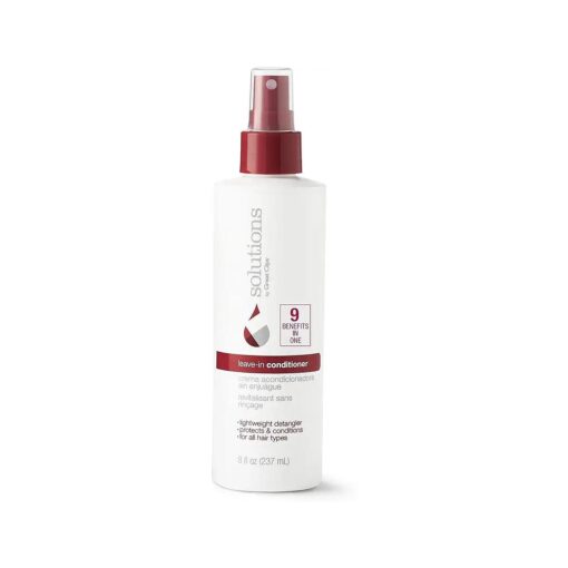 GREAT CLIPS Solutions Nourishing Leave-In Conditioner | 8oz Spray | Detangles and Hydrates Hair