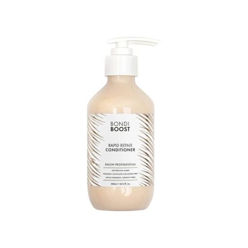 BondiBoost Rapid Repair Conditioner 10.14 fl oz - Restores Dry, Damaged, & Brittle Hair - Boost Hydration + Moisturization - Repair Split Ends/Seal Hair Cuticles - Vegan/Cruelty-Free - Australian Made