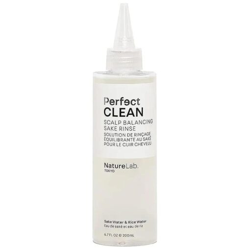 NatureLab, TOKYO Perfect Clean Scalp Balancing Sake Rinse : Removing Product Build-Up and Impurities for Optimal Scalp Health | 7 FL OZ / 200 ML