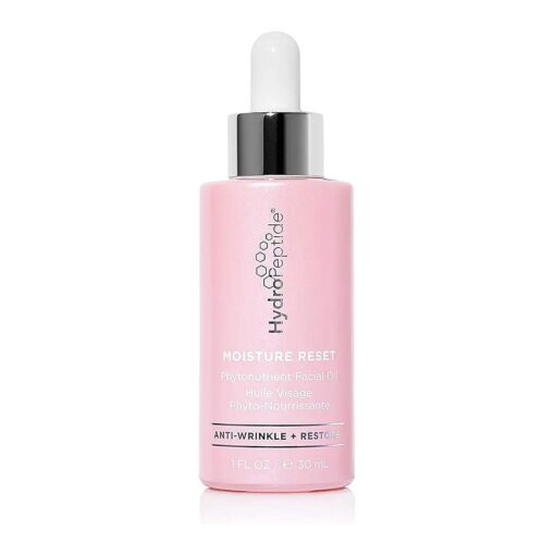 HydroPeptide Moisture Reset, Phytonutrient Facial Oil, Hydrate and Enrich Skin, Improves Skin Barrier Function, 1 Ounce