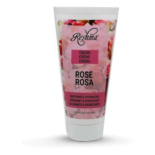 Reshma Beauty Rose Cream | Face & Body Cream for Normal to Dry Skin | Enhances Natural Glow |Infused with Rose Oil, Almond Oil, Olive Oil Body Butter ( Pack of 1 )