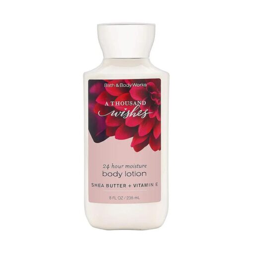 Bath & Body Works A Thousand Wishes Shea & Vitamin E Body Lotion, 8 Ounce