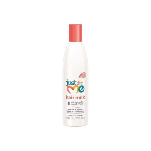 Just For Me Hair Milk Conditioner, Hydrate and Protect Leave In 10 oz