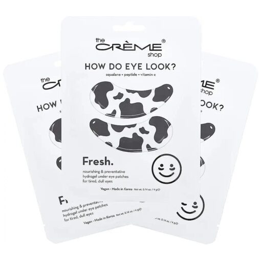 The Creme Shop | How Do Eye Look ? Hydrogel Under Eye Patches ( Fresh ) - 3 Pack