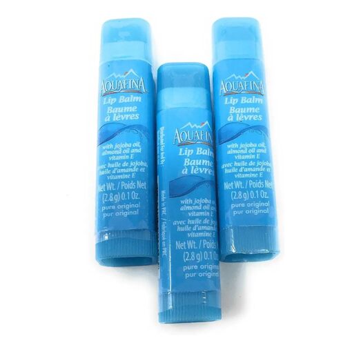 Aquafina Lip Balm - 3 Tubes