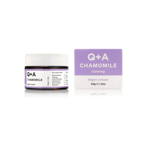 Chamomile Night Cream, a Super Soothing Moisturiser, works whilst you sleep for a hydrated and fresh complexion ( 1.8 Fl.Oz )