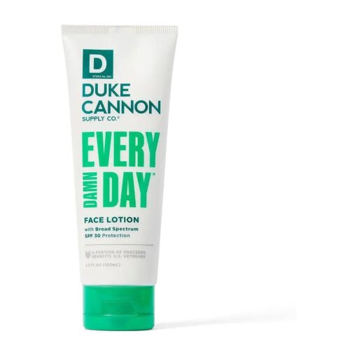 Duke Cannon Men 's Face Lotion ( Standard, 2-IN-1 SPF Face Lotion )