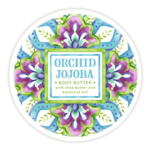 Greenwich Bay Botanic Body Butter Orchid Jojoba 8oz Tub