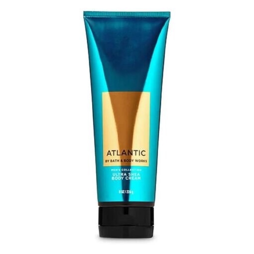 Bath and Body Works Atlantic Body Cream For Men 8 Ounce