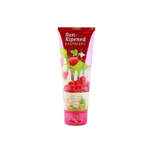 Bath & Body Works Ultra Shea Body Cream, Sun-Ripened Raspberry, 8 Ounce