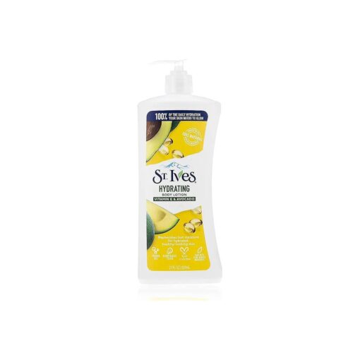 St Ives Body Lotion 21 Ounce Daily Hydrating ( 621ml ) ( 2 Pack )