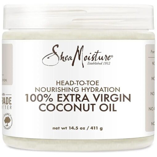 Body Moisturizer For Dry Skin 100 % Extra Virgin Coconut Oil Nourishing Hydration Soften And Restore Skin And Hair 14.5oz