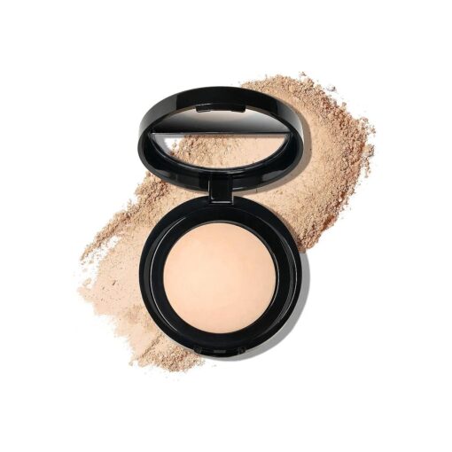 LAURA GELLER NEW YORK Baked Blurring + Setting Powder, Translucent Makeup Setting Powder For Soft-Focus Finish, Minimize Fine Lines and Pores, Porcelain/Fair