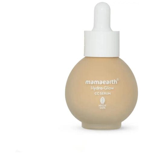 MAMAEARTH Hydra-Glow CC Serum with Vitamin C & Hyaluronic Acid - 01 Vanilla - 30 ml