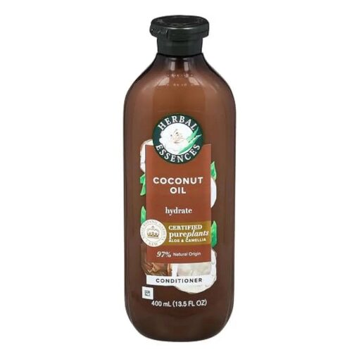 Herbal Essences Coconut Oil Hydrating Conditioner, 13.5 Fl Oz, with Certified Camellia Oil and Aloe Vera, For All Hair Types, Especially Dry Hair