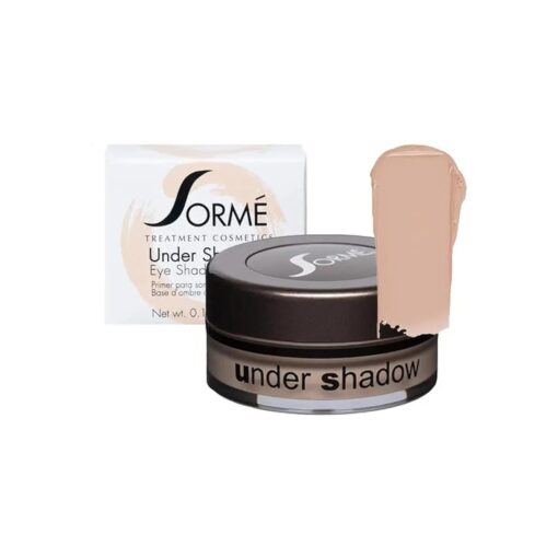 Sorme Treatment Cosmetics Under Shadow Primer ( 0.18 oz ) | Neutralizing Eyelid Primer for Crease-Proof Eye Makeup | Hydrating Cream Eyeshadow Primer | Cruelty-Free Eyeshadow Base and Under Eye Primer