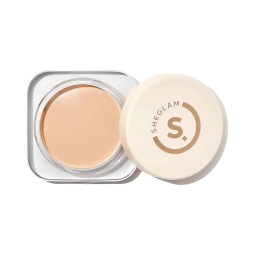 SHEGLAM Hydrating Cream Full Coverage Foundation Balm Long Lasting Concealer Face Foundation for Dry Skin - Fair