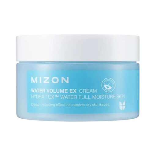 MIZON Water Volume EX Cream, moisture cream, hydration cream, Soft Skin, Korean skin care ( 100ml/ 3.38 fl oz )